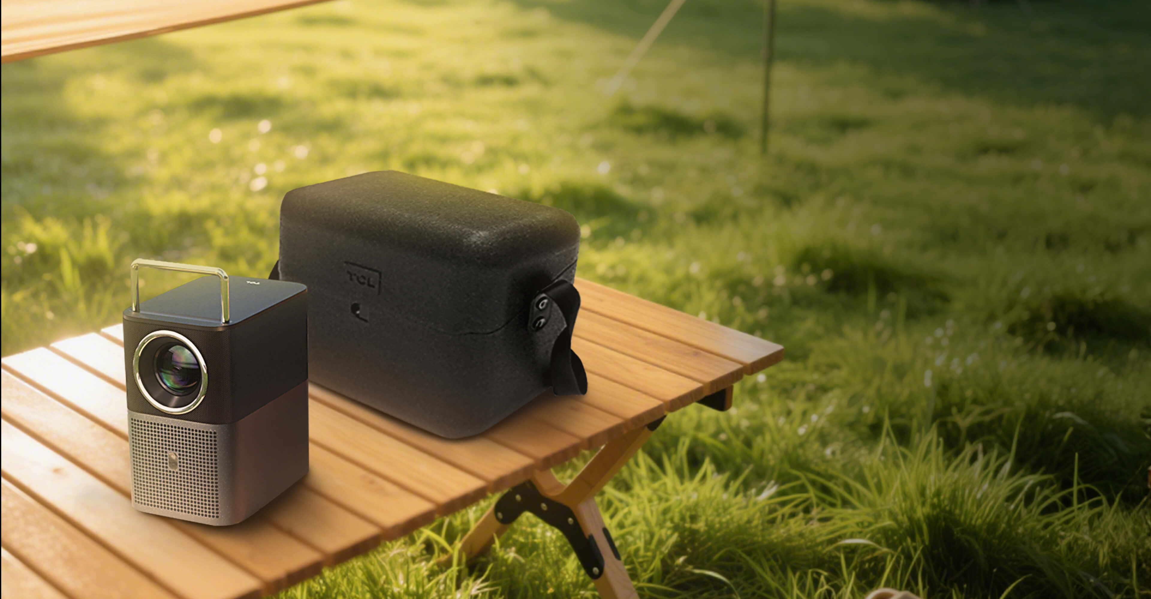 TCL A1S プロジェクター TCL、600 ISOルーメンや「Google TV」を採用したフルHDプロジェクター