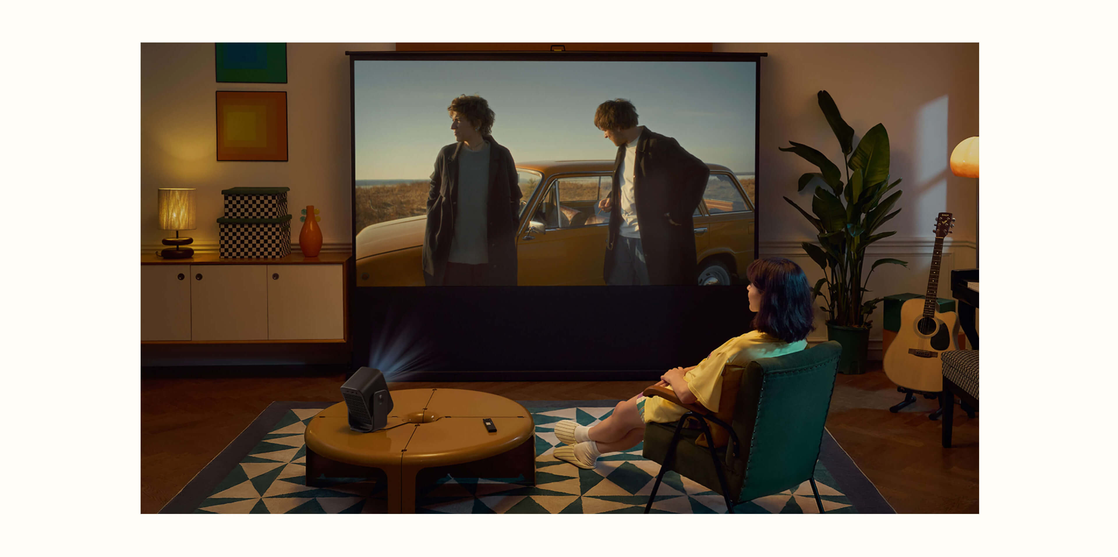 TCL Projector C1 1080P 4K Google TV Netflix Licensed Big Screen