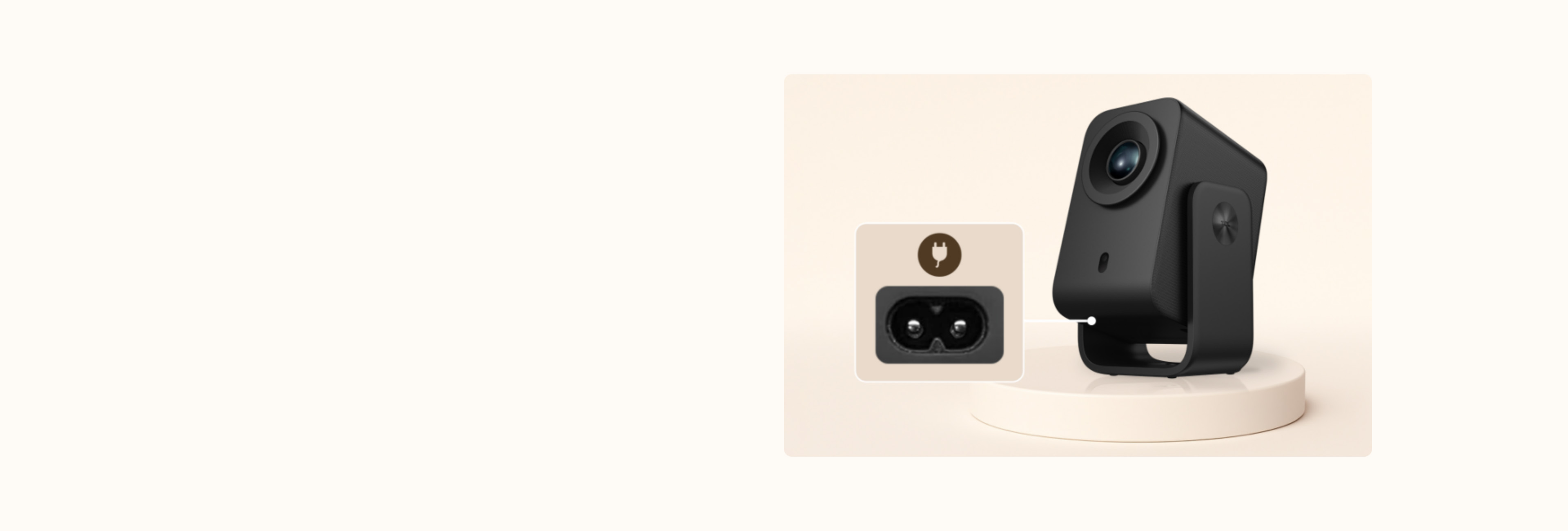 TCL Projector C1 Stylish & Practical Design