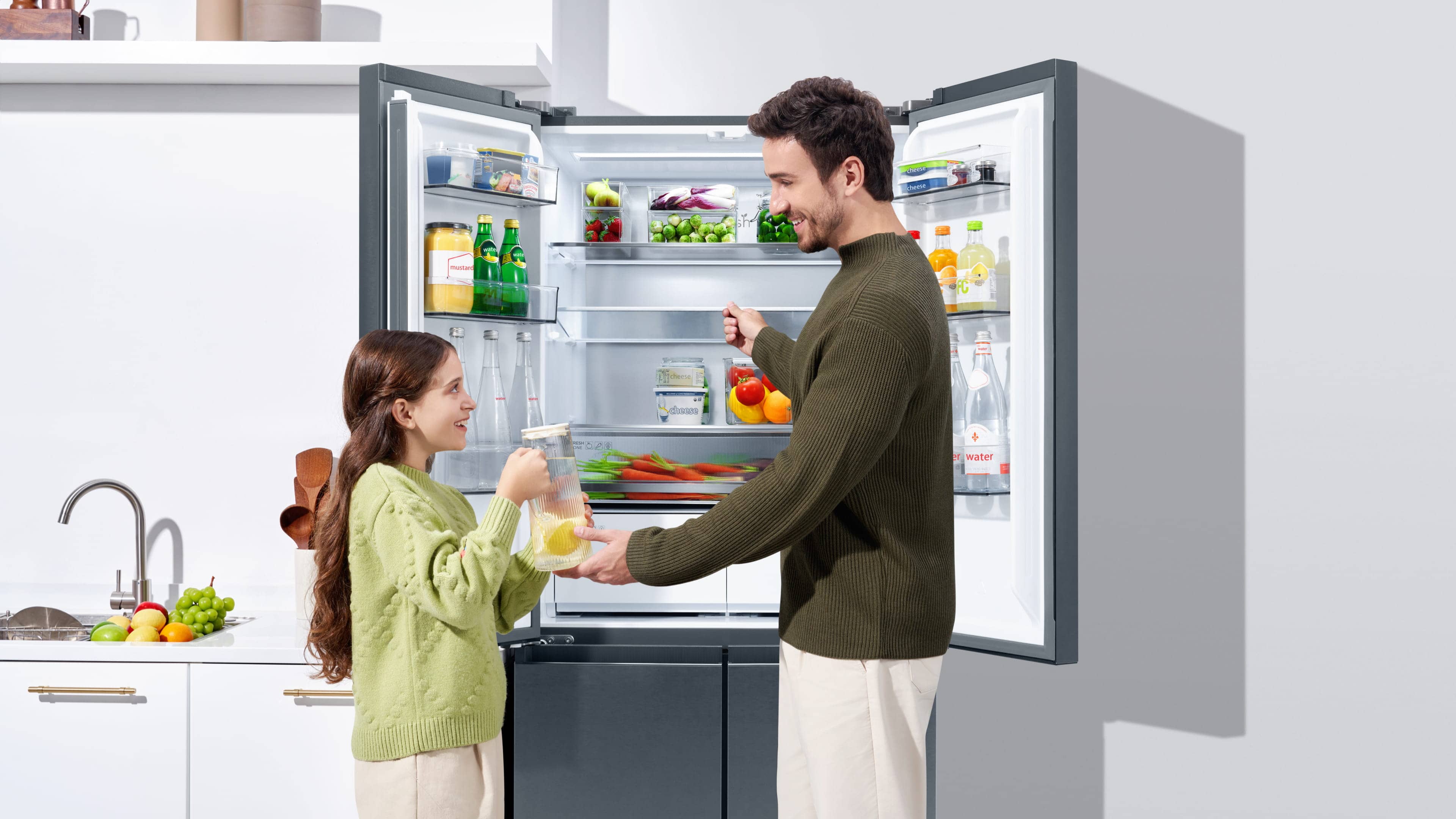 TCL Free Built-in Refrigerator C521CD Diaplay 
