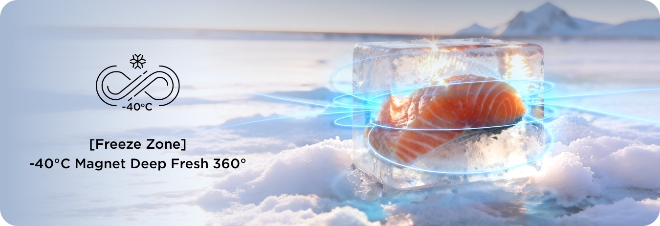 TCL C508CD -40℃ Magnet Deep Fresh 360°