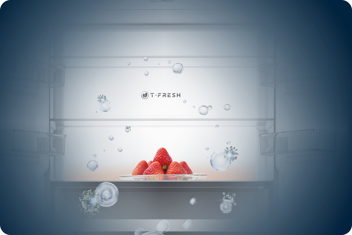 乐竟体育 Refrigerator C508CD T-Fresh Hygienic Way to Keep Fresh Longer