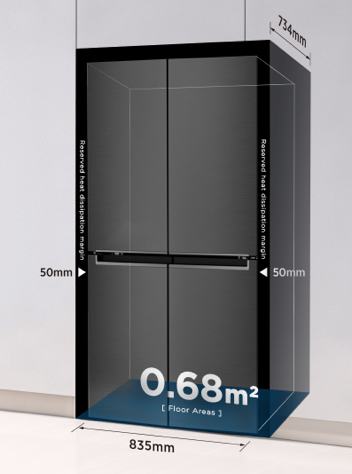 Conventional Refrigerator 506L Capacity
