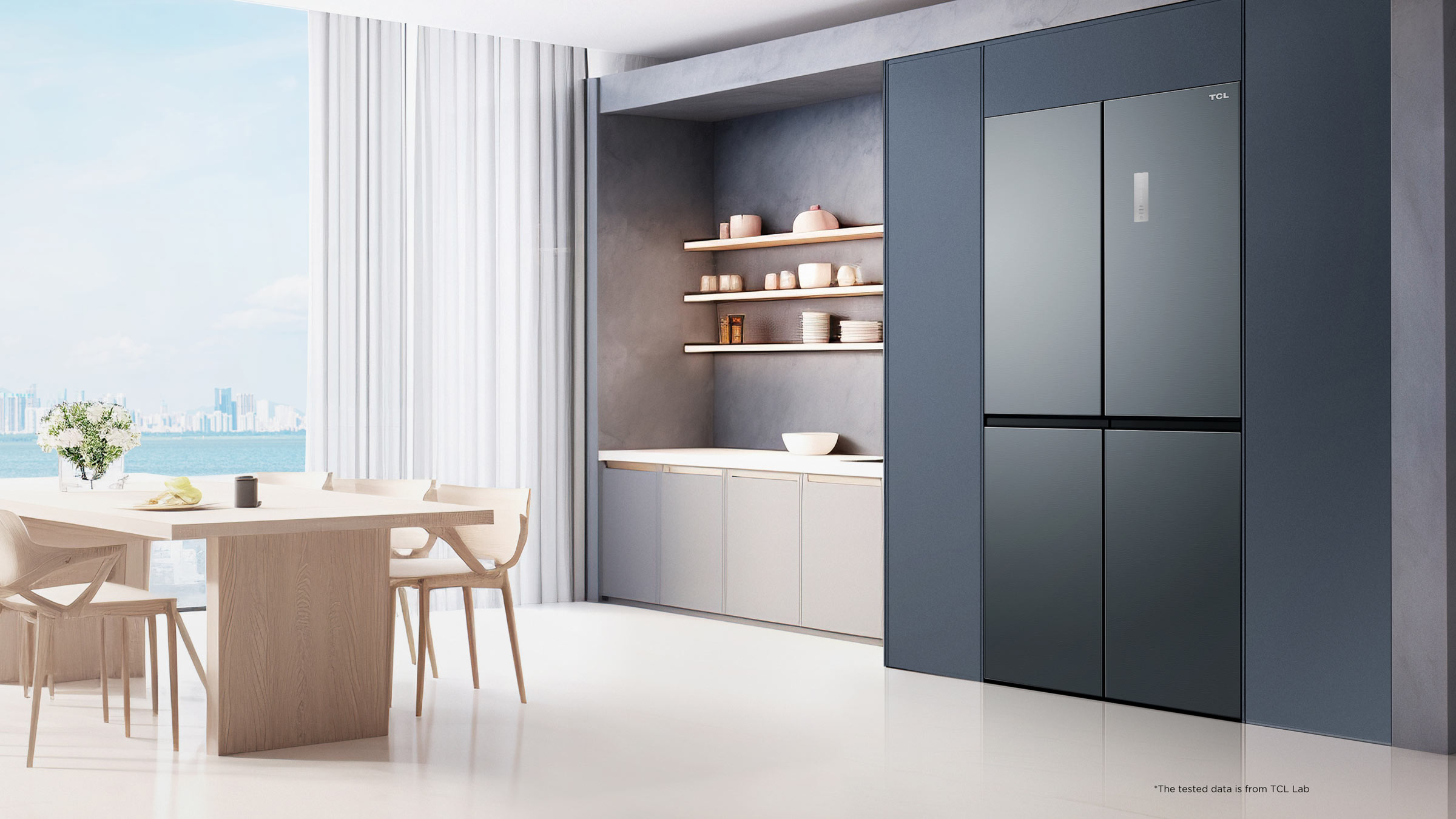 TCL Free Built-in Refrigerator C521CD  XL Large Capacity 