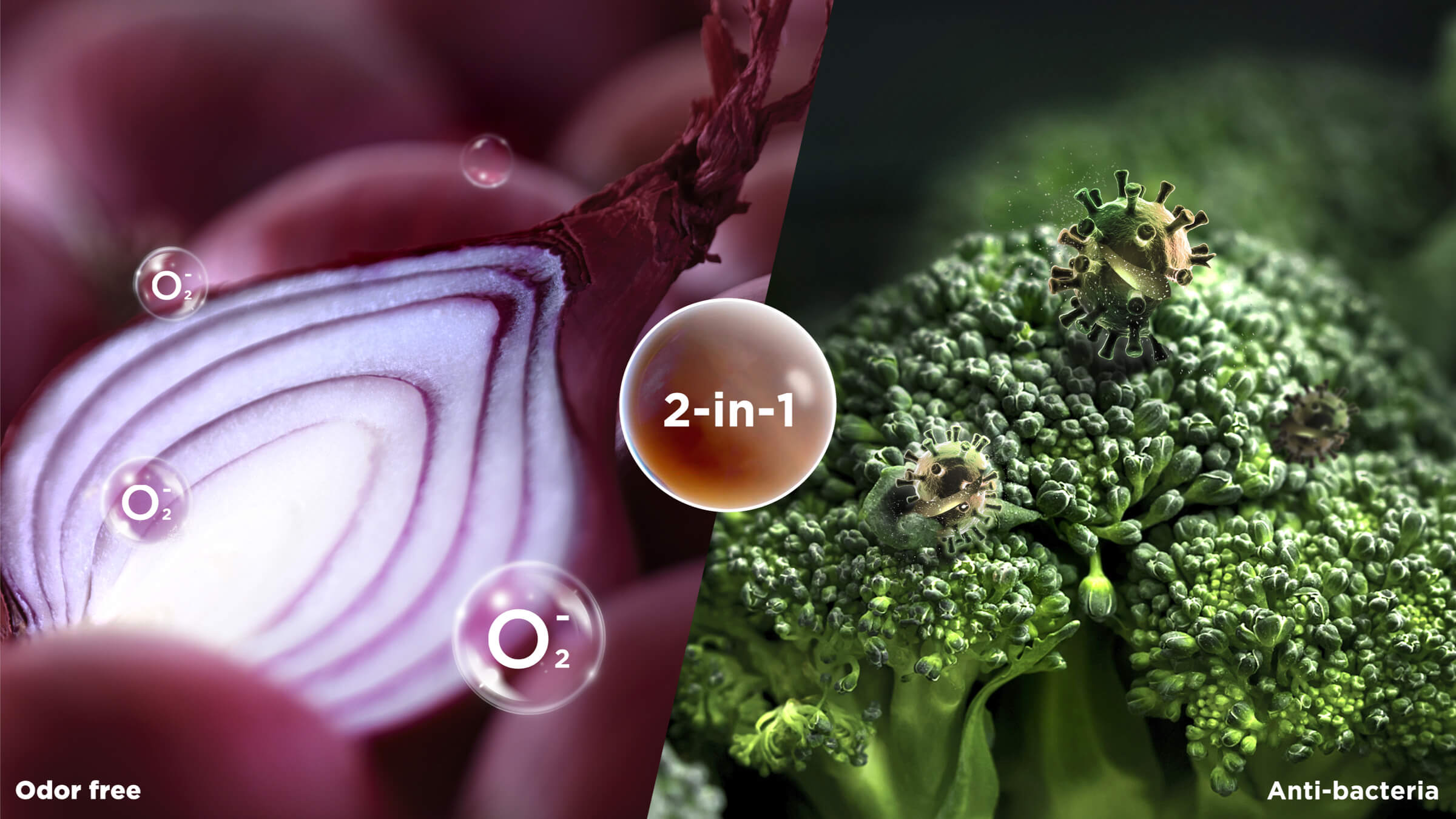 TCL P200TM Top Mount Freezer Stops bacteria Propect