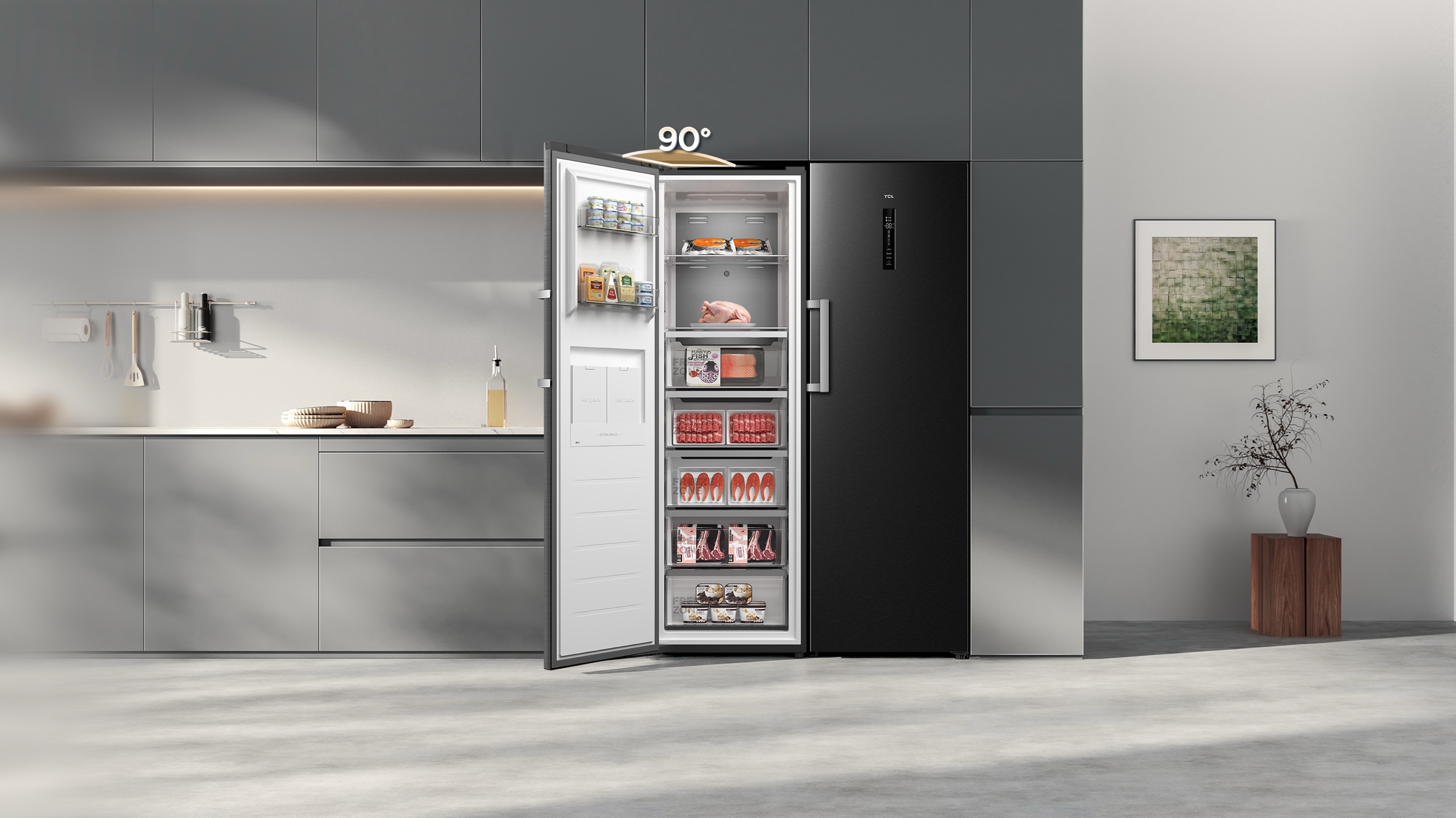 TCL Upright Freezer P329UF
