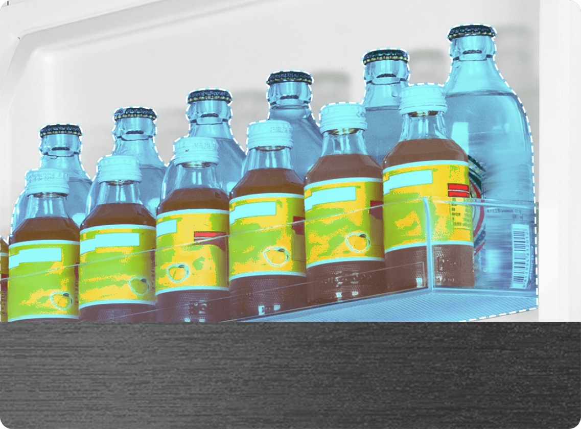TCL Refrigerator P350BF XXL Bottle Space