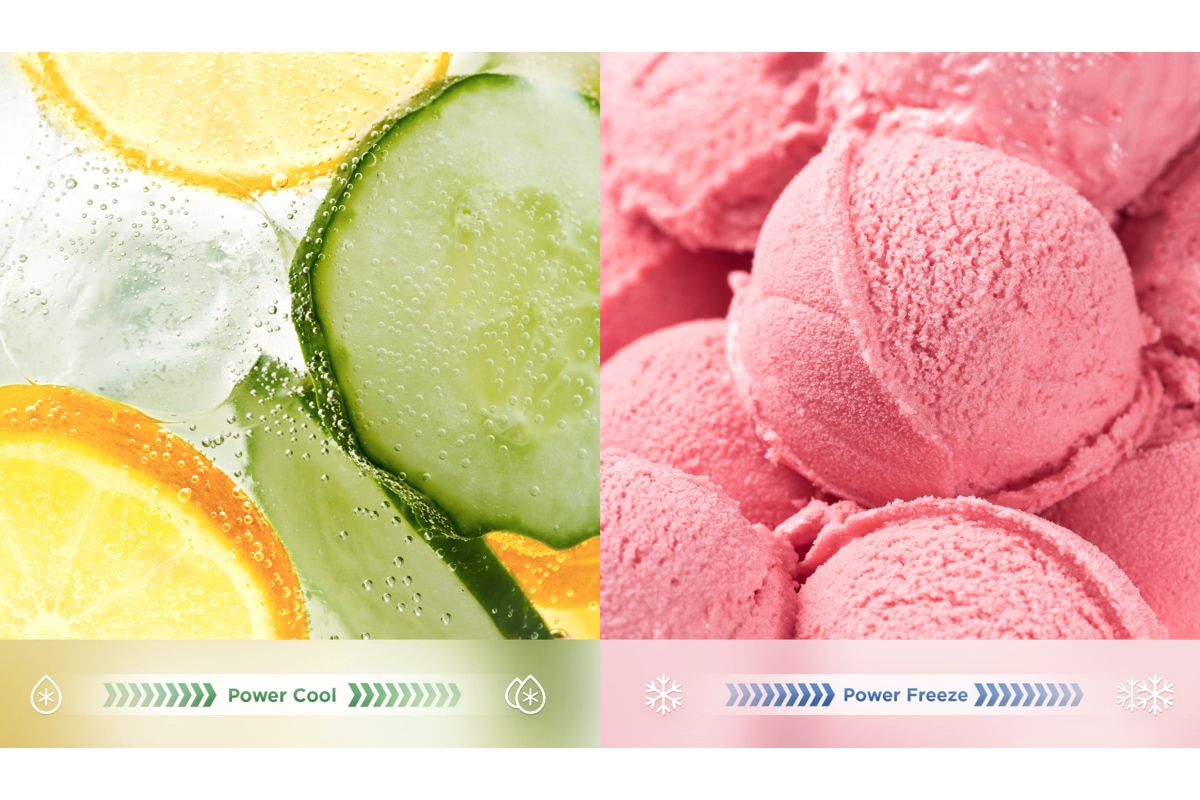 乐竟体育 Refrigerator P350BF Rapid Cooling and Instantly Chilled