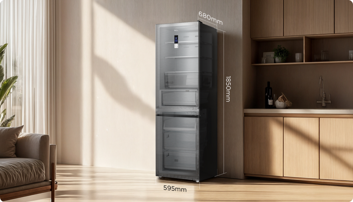 TCL Refrigerator P350BF 350L Affordable premium XL capacity