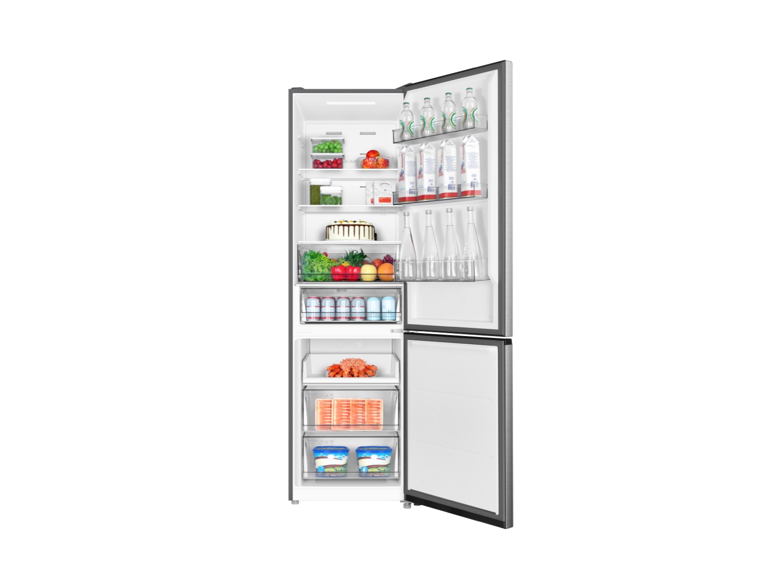 TCL 409L Two Door Bottom Mount Refrigerator P409BF TCL 409L Two Door Bottom Mount Refrigerator P409BF