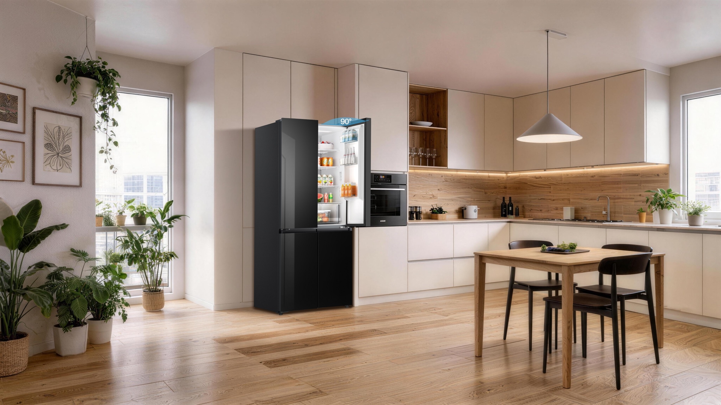 乐竟体育 Refrigerator P350BF Variable Zone to Flex the best suit