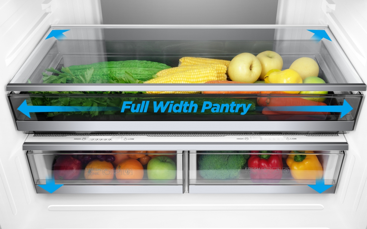 LETOU - ��Ͷ P595FD Refrigerator Full Width Pantry