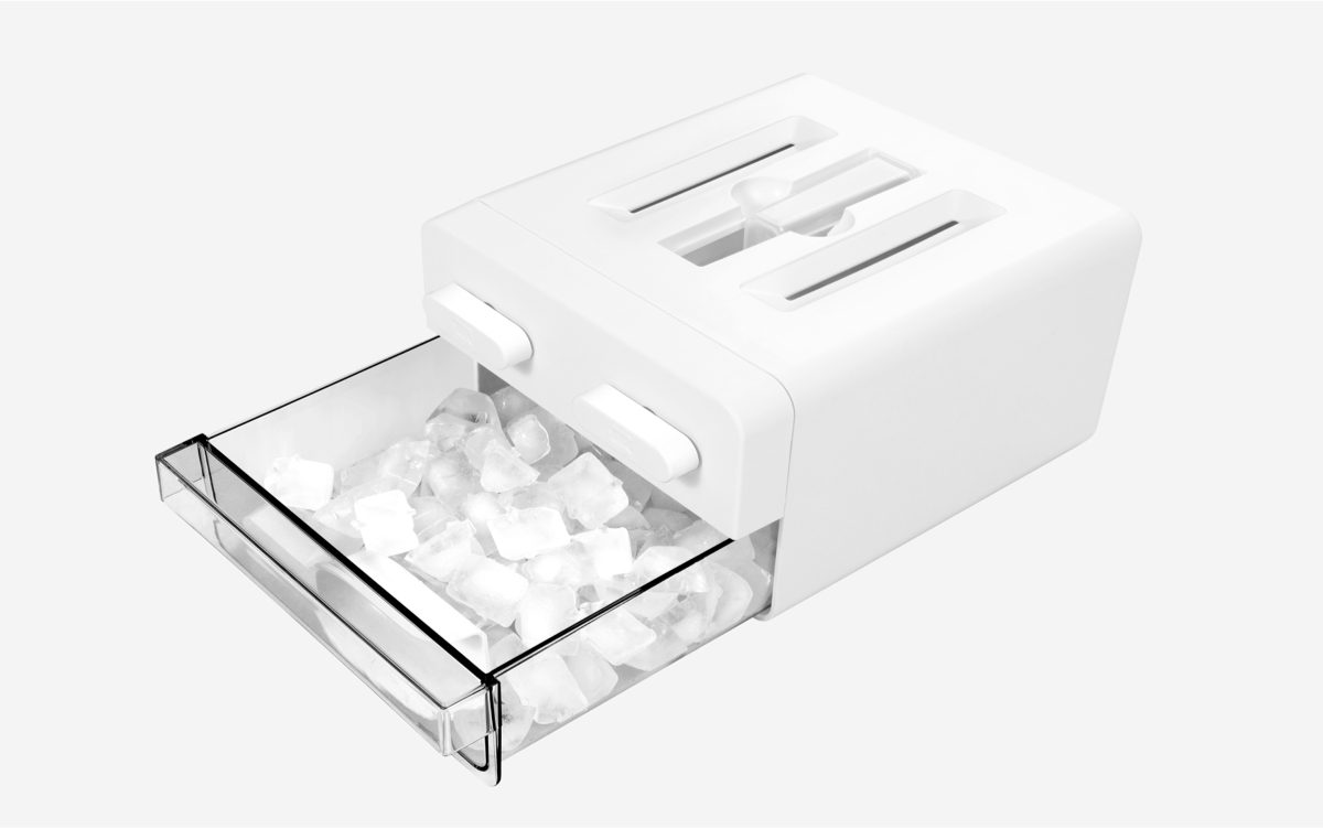 TCL P595FD Refrigerator Twist Ice Maker