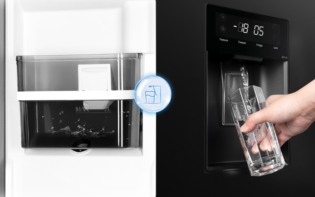 LETOU - ��Ͷ C387BF Refrigerator Faster cooling and Better Food Preservation