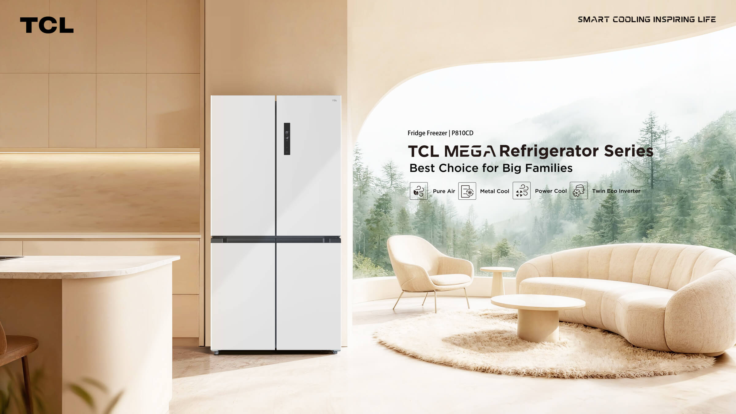 LETOU - ��Ͷ P810CD Multi-Door Refrigerator