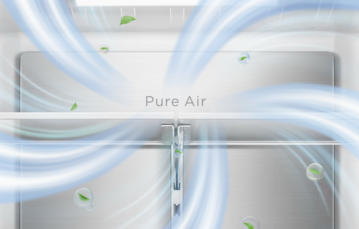 LETOU - ��Ͷ P810CD Refrigerator Pure Air