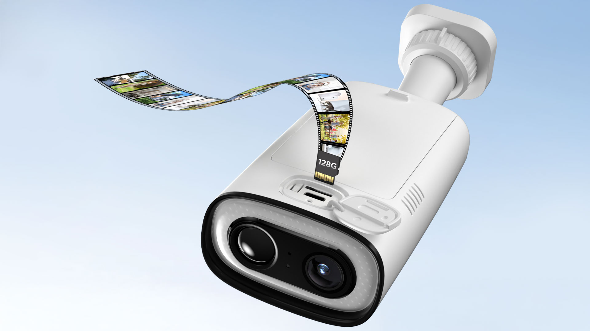 TCL DURAL CAM ビデオカメラ TCL Cam B1 Security Camera-2K Clarity-Night Vision | TCL Global
