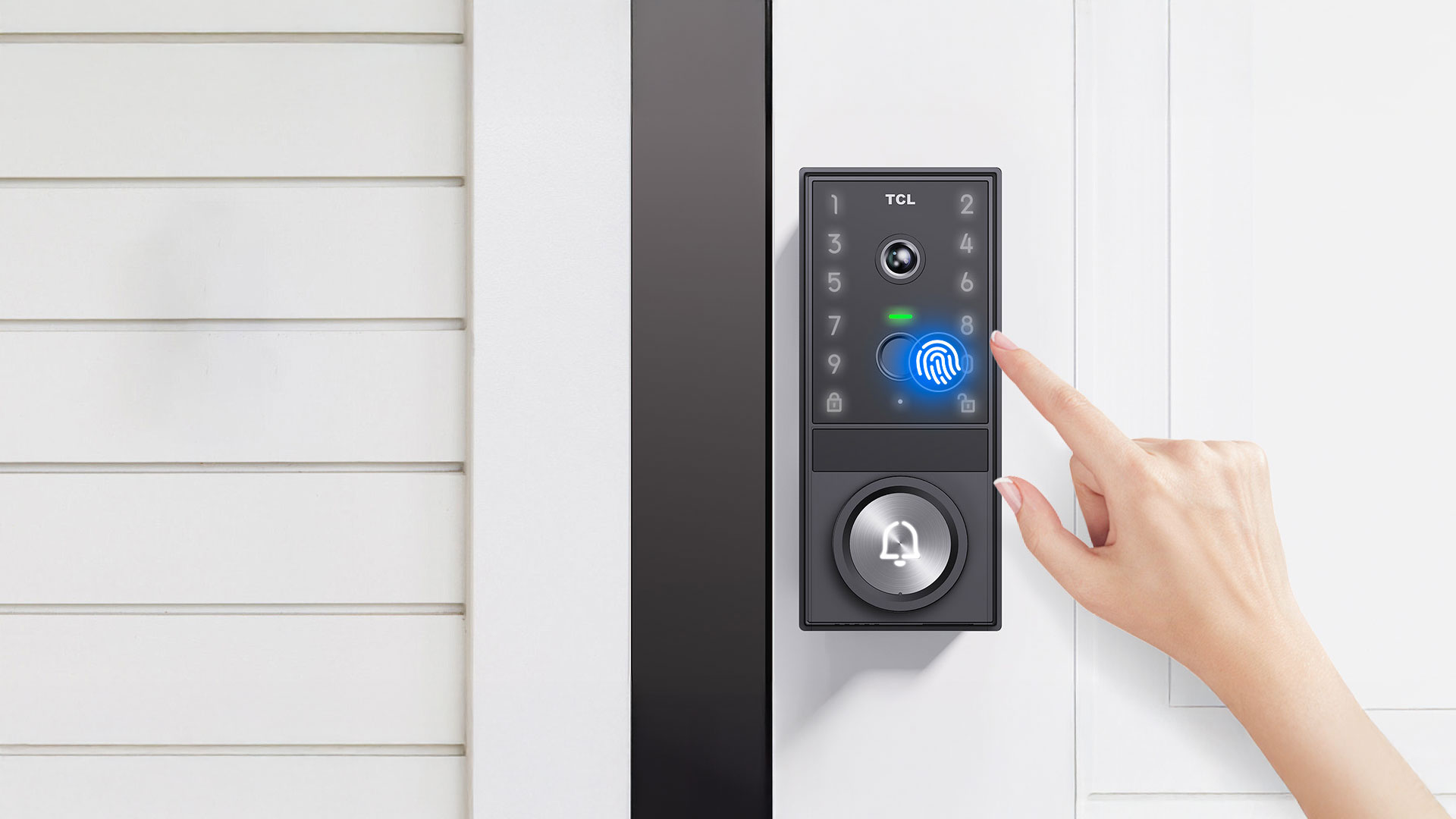 TCL D1 Max Video Smart Lock Unlock in 0.3s 