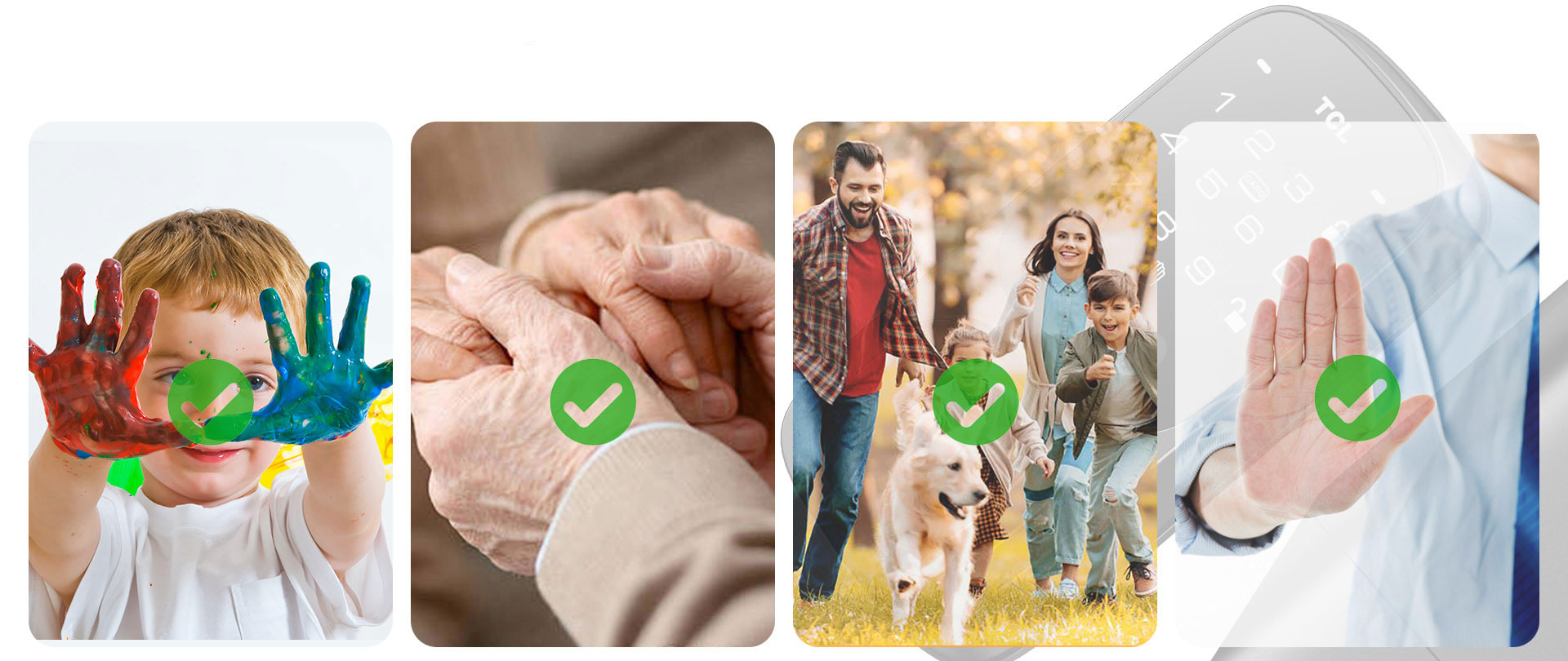 TCL D1 Pro Palm Vein Smart Lock Fits All Conditions