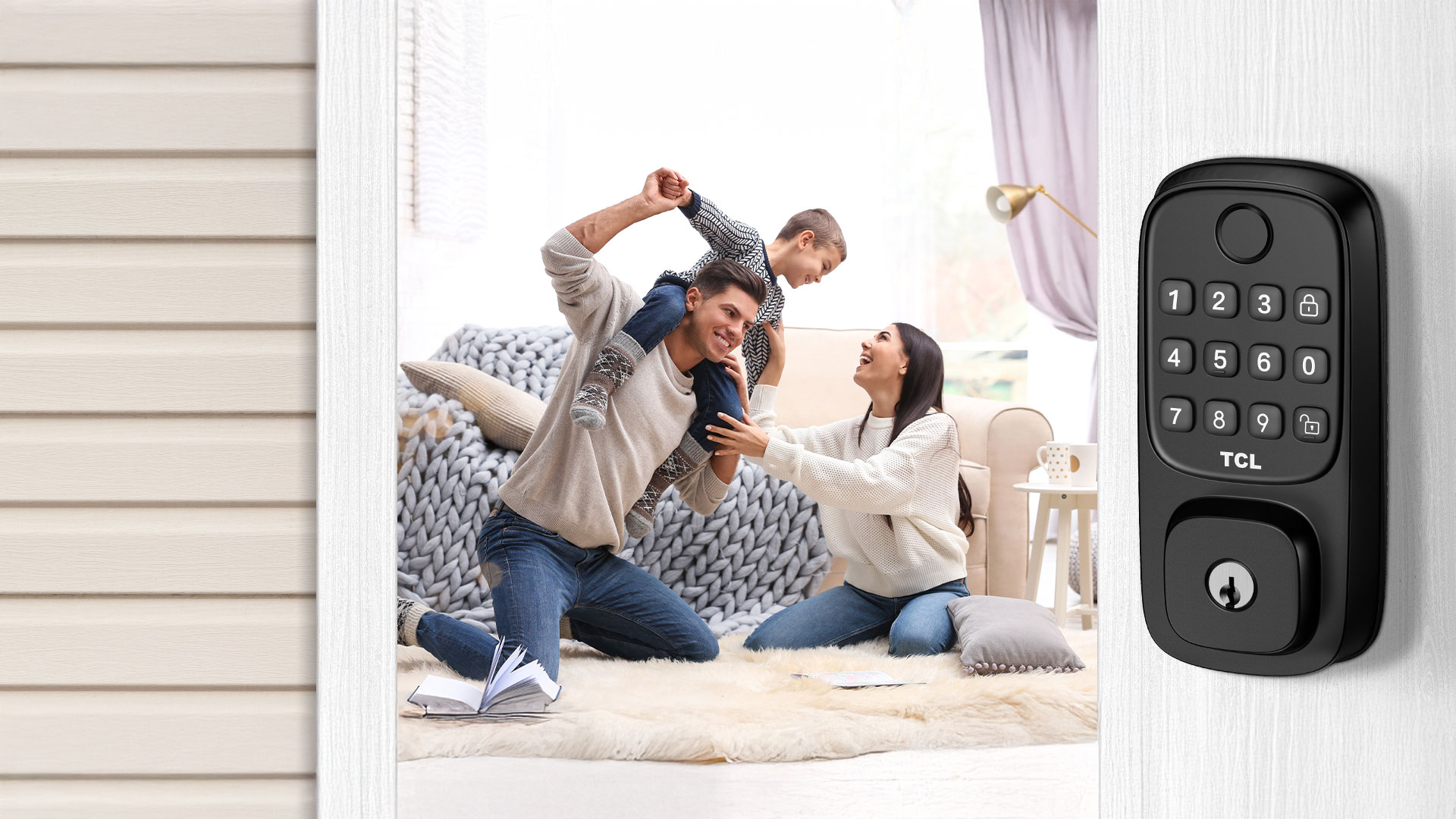 TCL D1 Fingerprint Smart Lock 0.3s Unlock