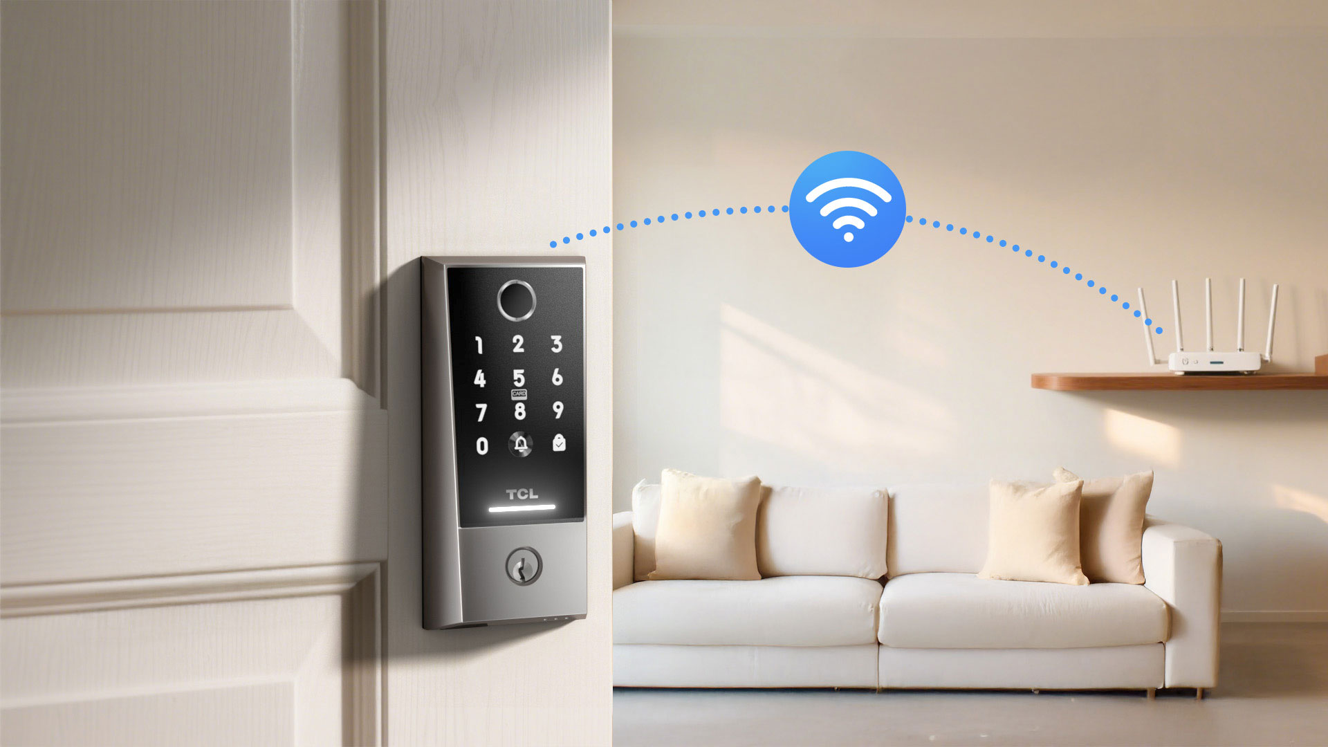 TCL D2 Plus Smart Lock with built-in WiFi
