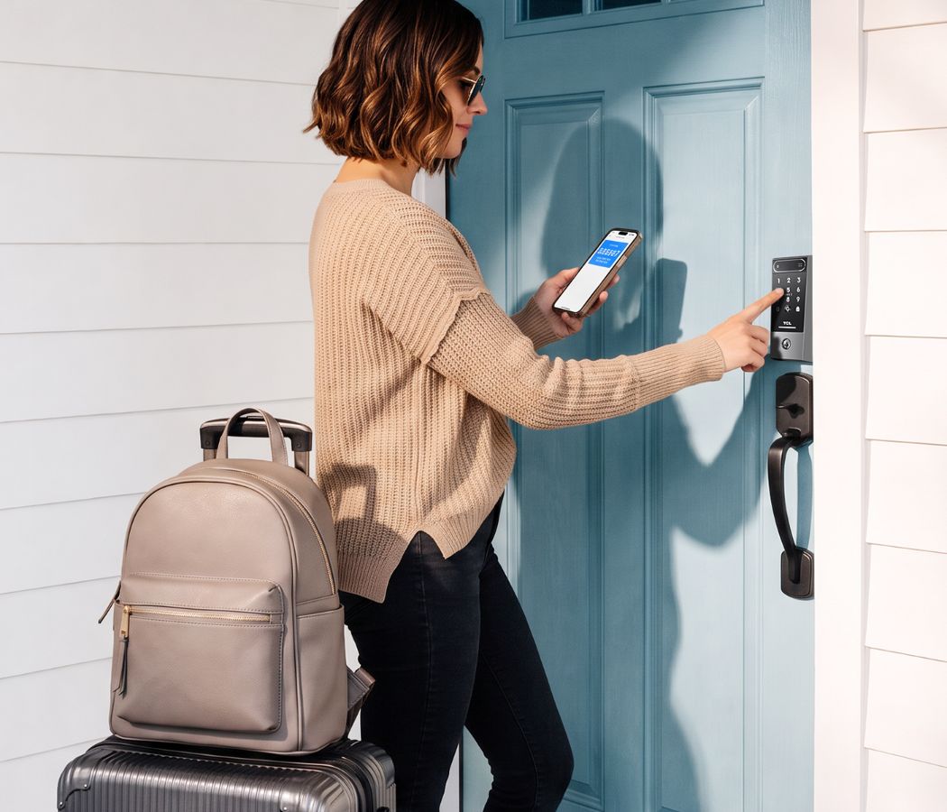 TCL K1 Fingerprint Smart Door Auto Lock 0.3s Fingerprint Unlock