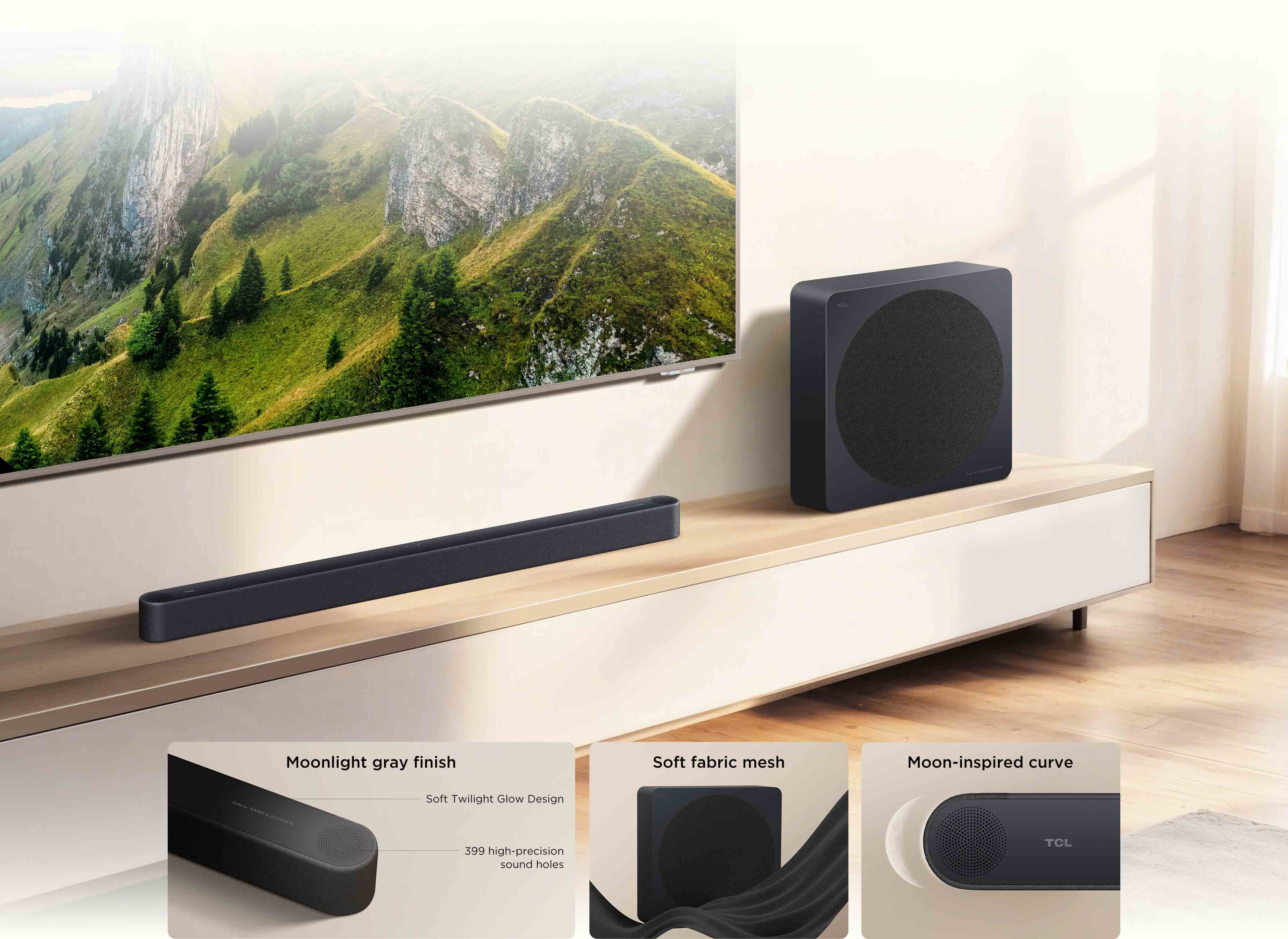 TCL Z100 Tailored acoustic structure