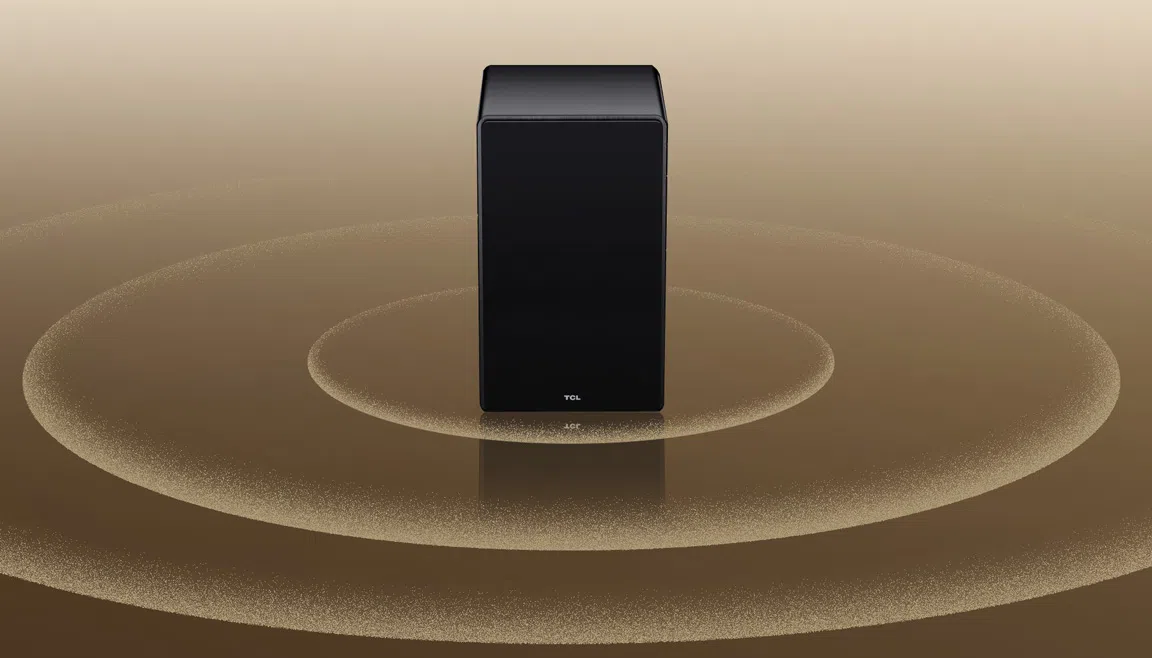 TCL Q65H 5.1ch High-end Home Theater Soundbar Personalized bass adjustment