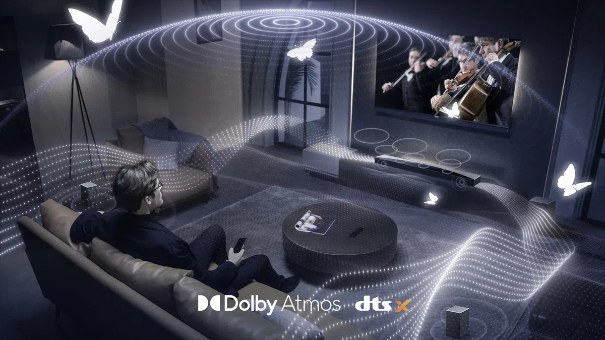 TCL Q85H Soundbar Dolby Atmos & DTS: X