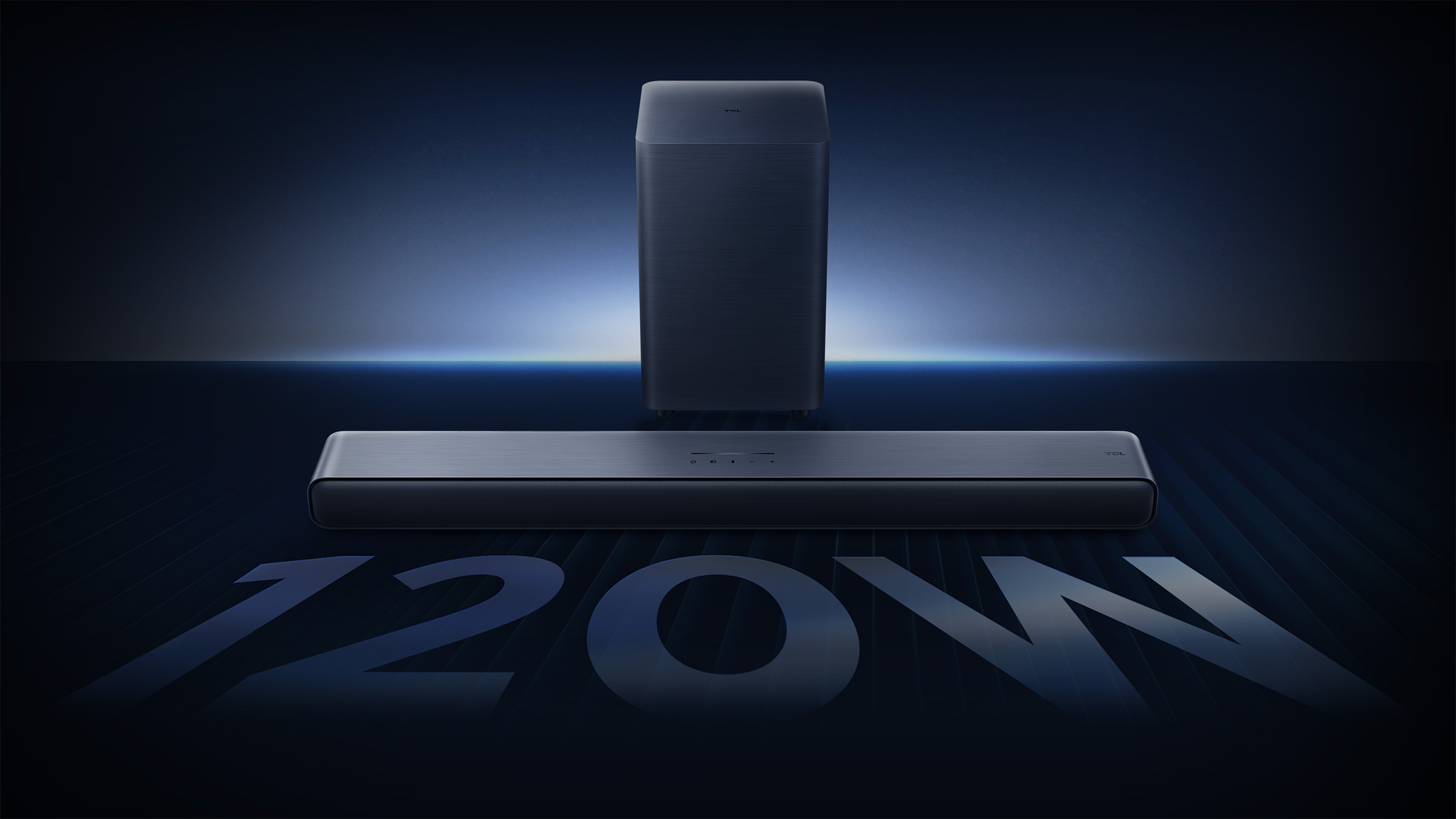 TCL INSPIRE GREATNESS 2.1chサウンドバー TCL Soundbar S55H 2.1ch Pro