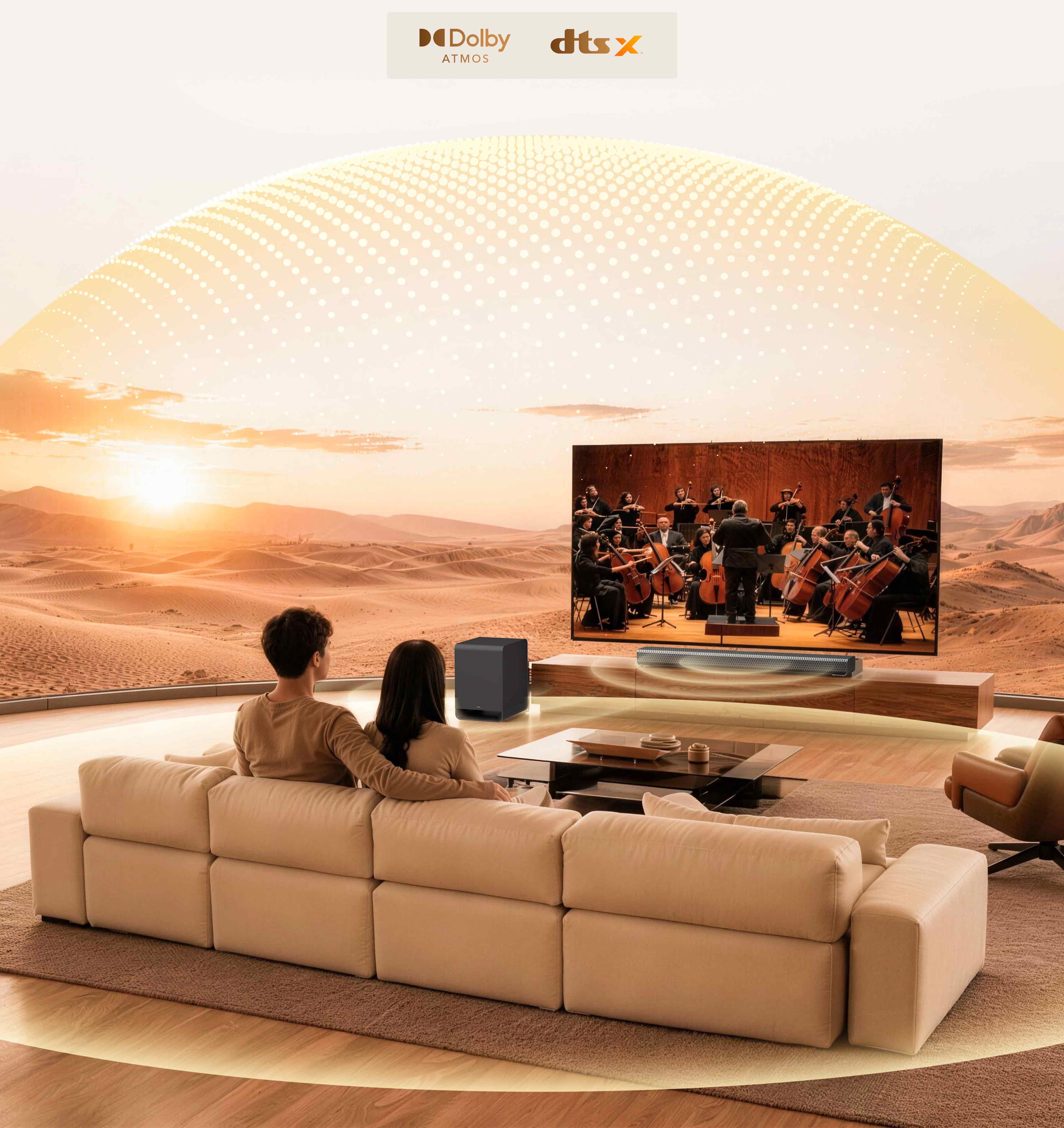 TCL A65K with three-way acoustic design