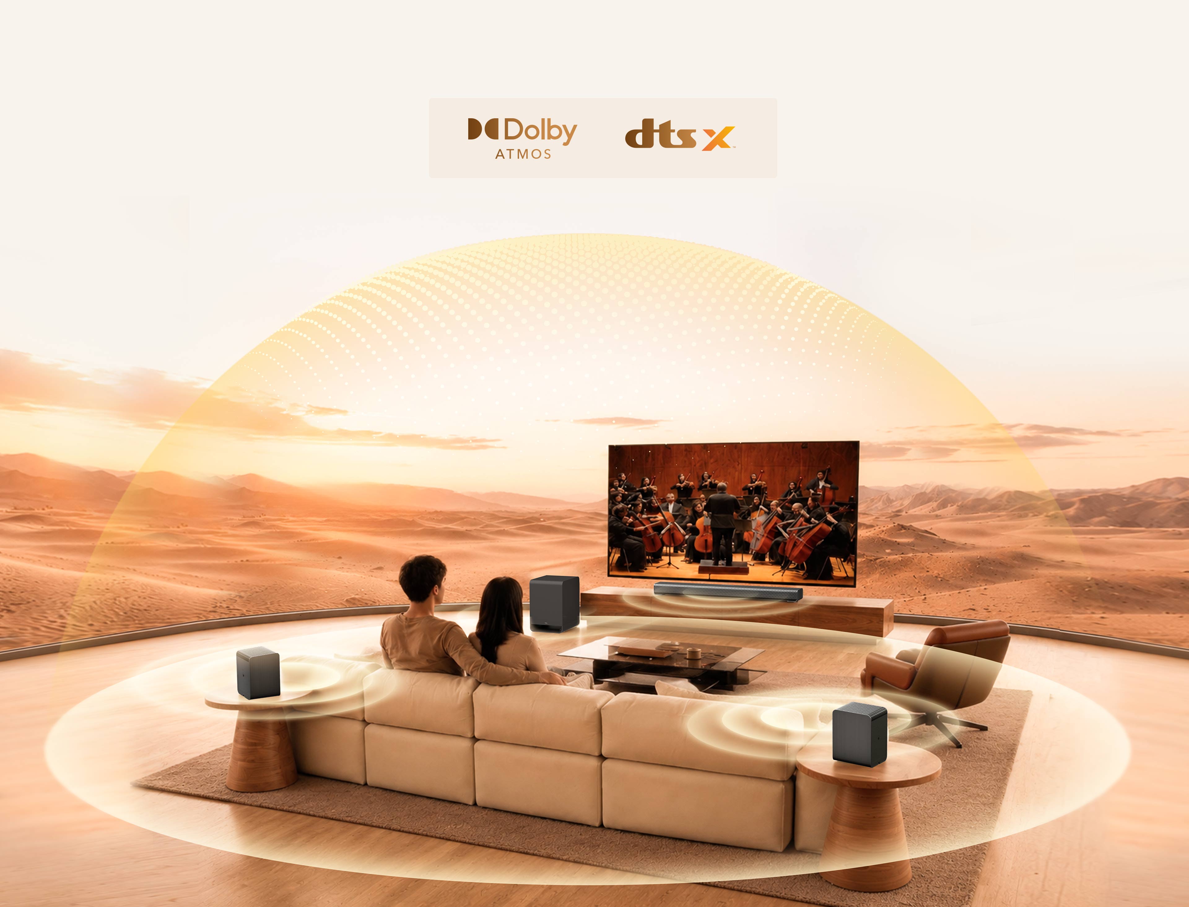 TCL A65K with three-way acoustic design