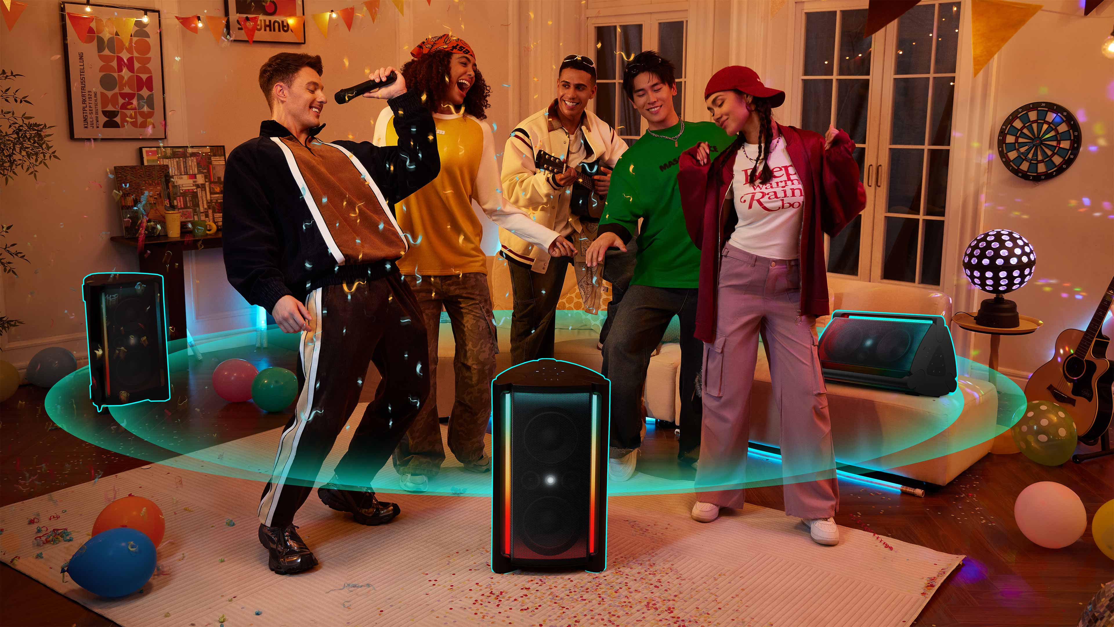 TCL TP300K Party Speaker with Dynamic Range Boost Algorithm