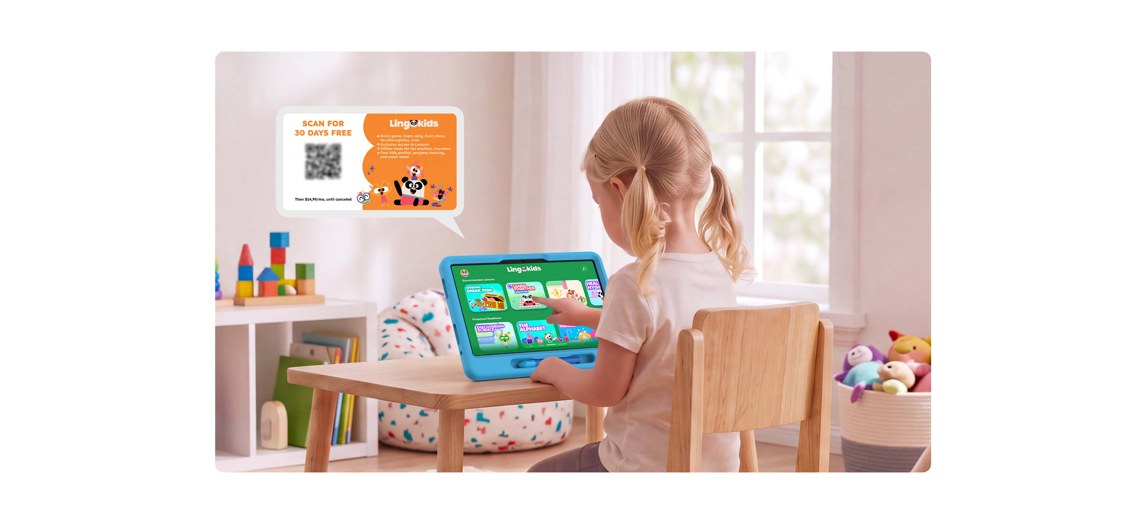 TCL Kid-Proof Case  with Rotating Handle & Stand for Every Activity