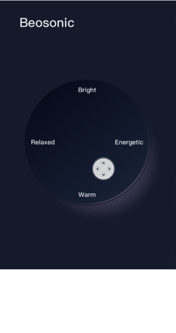 A300 Pro QLED PRO TV Beosonic Round Mixer