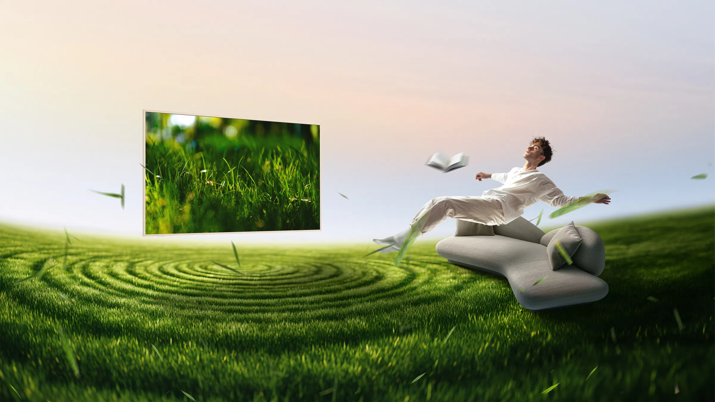 A300W NXTFRAME TV Ambient Mode