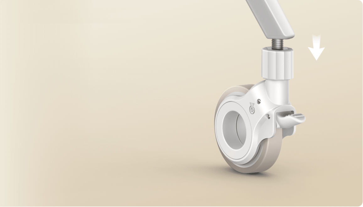 A300W  NXTFRAME TV Detachable Casters