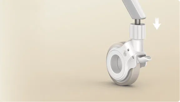 A300W NXTFRAME TV Detachable Casters