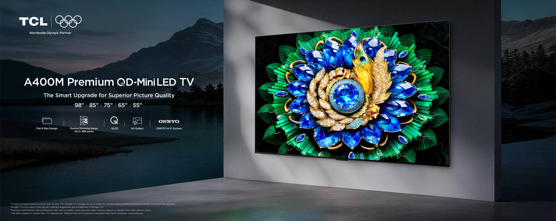 TCL A400M 4K Premium QD-Mini LED TV