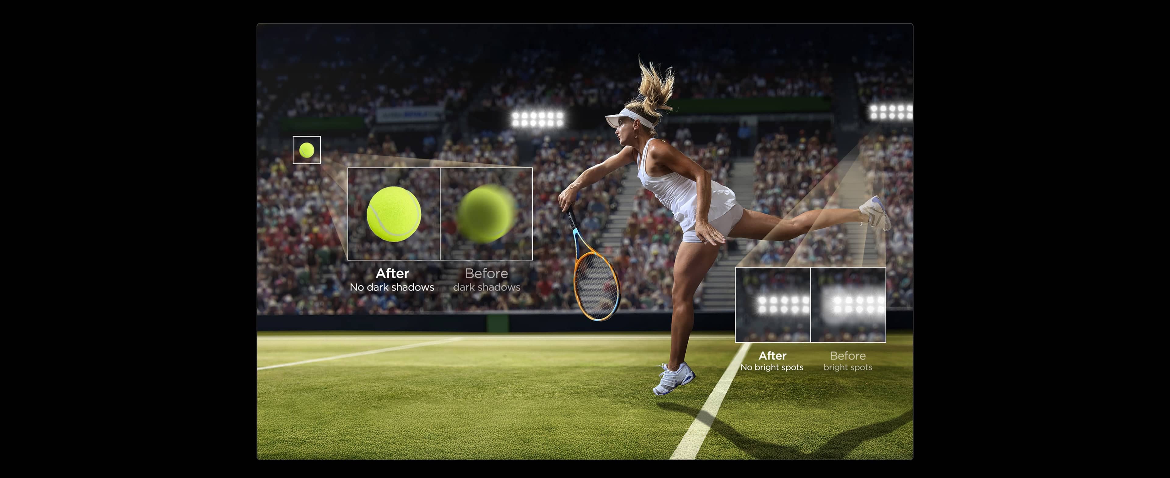 TCL A400M 4K TV Transient response
