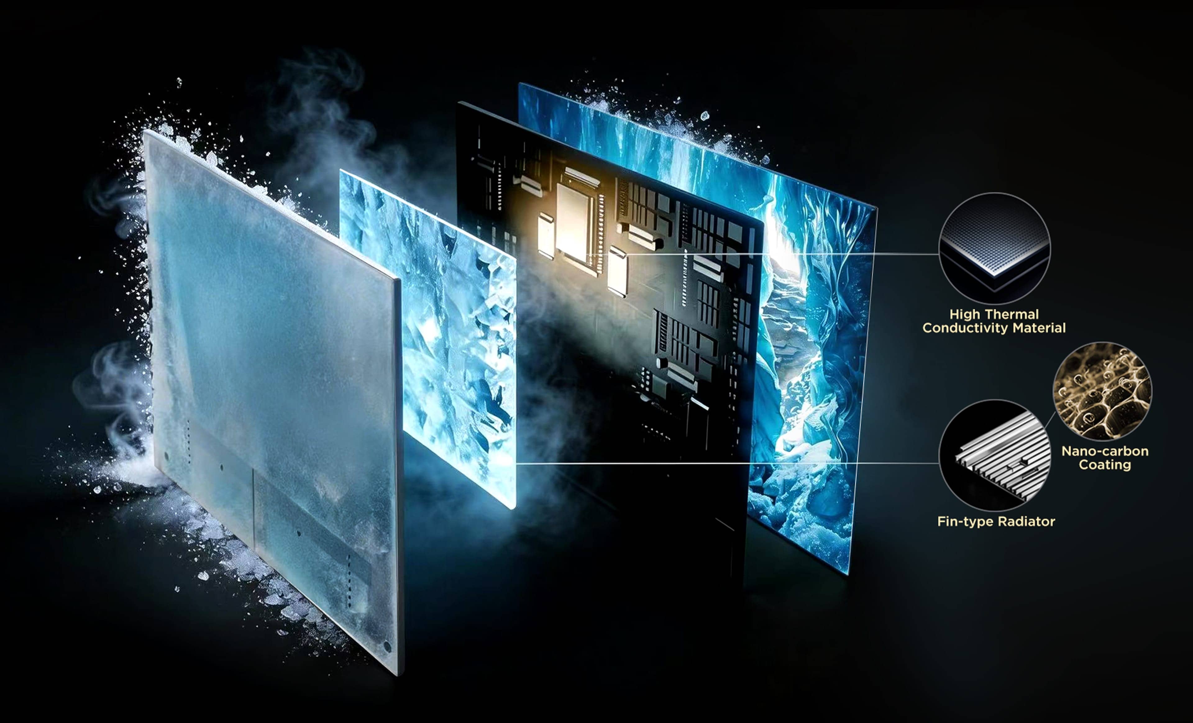 乐竟体育 A400M Premium QD-MiniLED TV with Smart Design