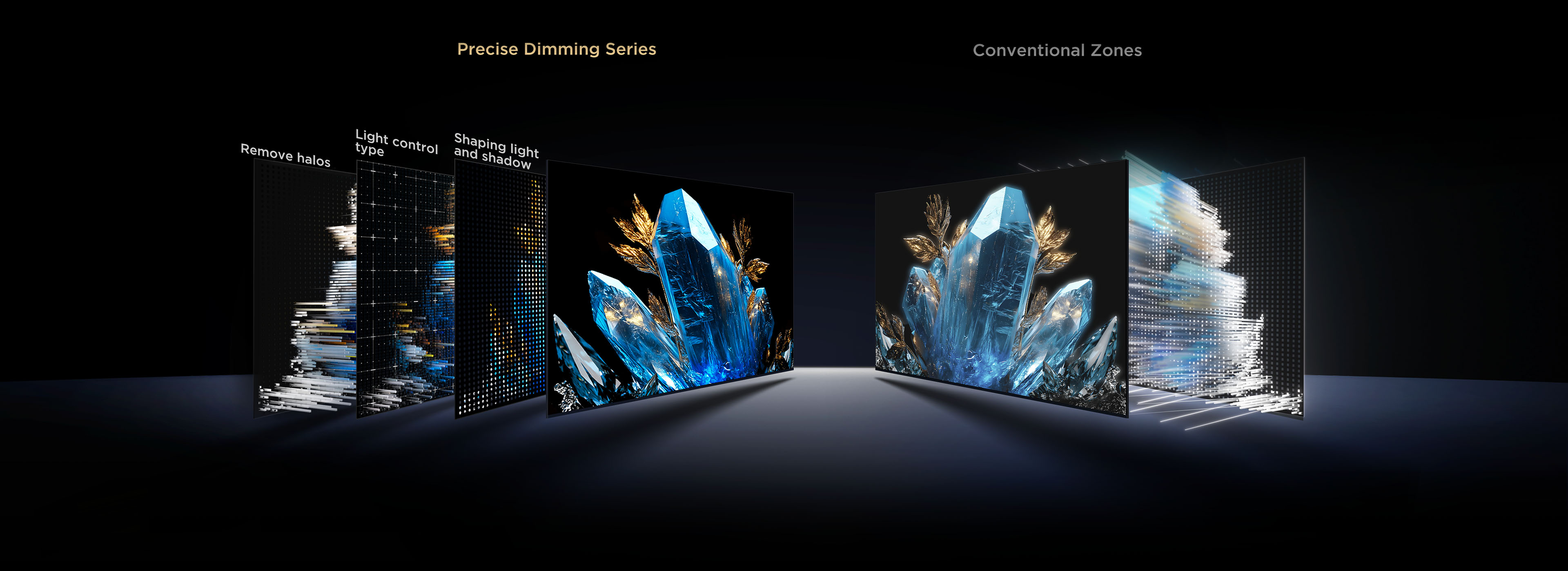 乐竟体育 A400M Premium QD-MiniLED TV with Smart Design
