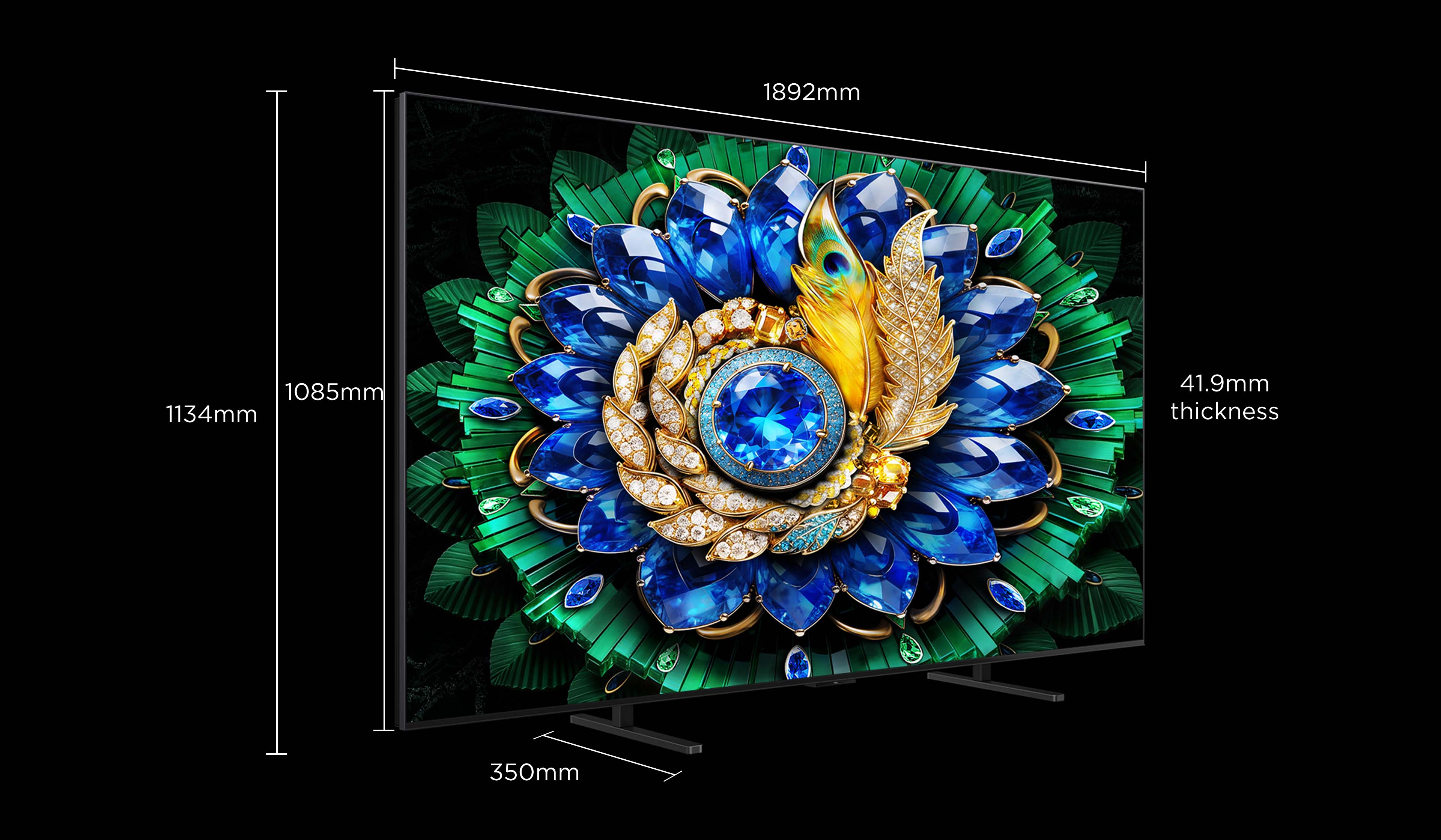 TCL A400M 85-inch Premium QD-Mini LED TV
