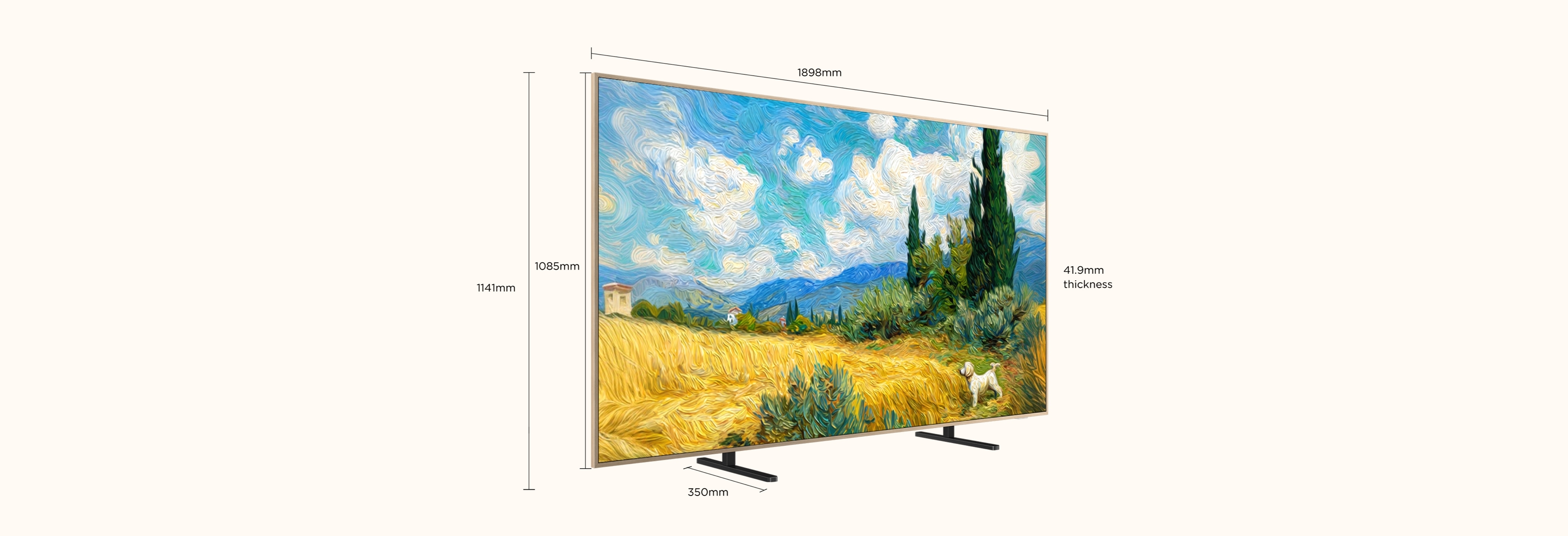 TCL A400 Pro 85 inch QD-Mini LED NXTVISION TV 