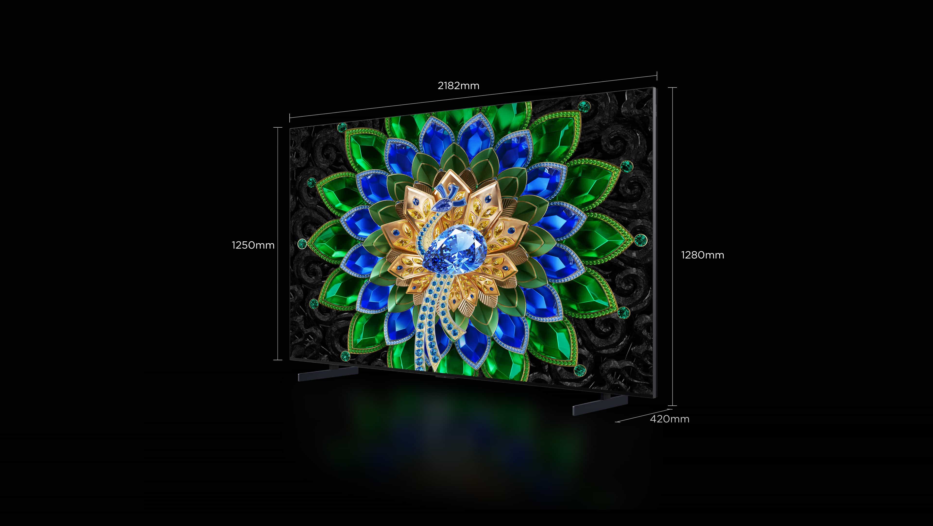 TCLA400U QD-Mini LED TV from 55" to 98"