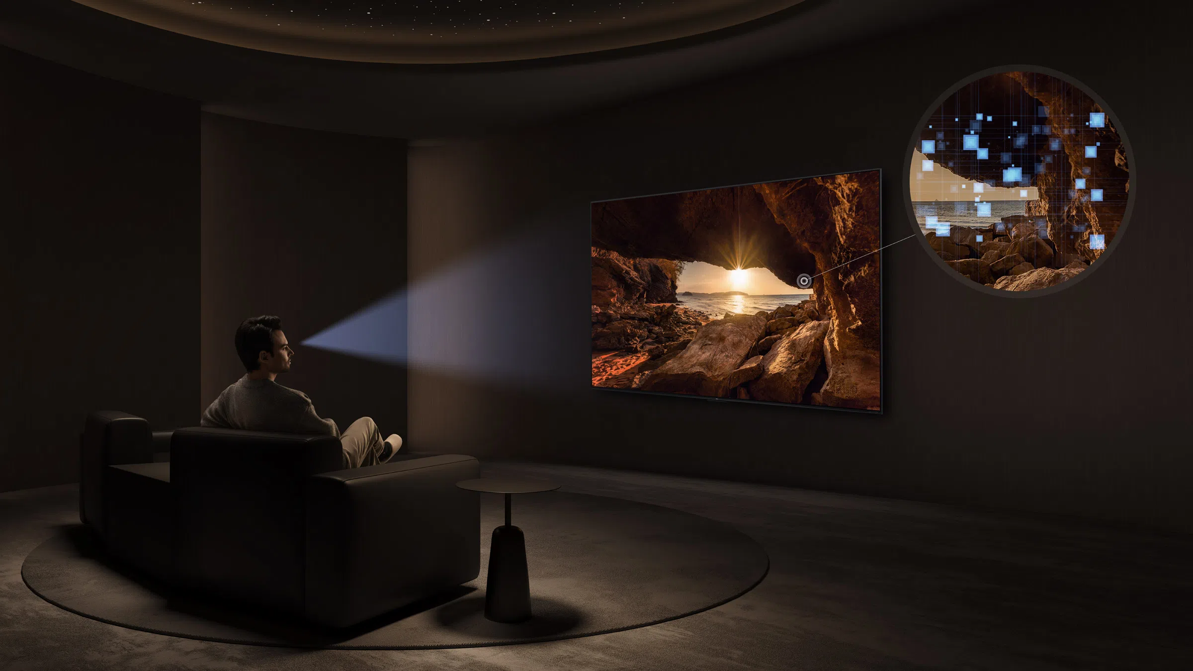 TCL C6K TV with Dynamic Lighting Bionic Algorithm