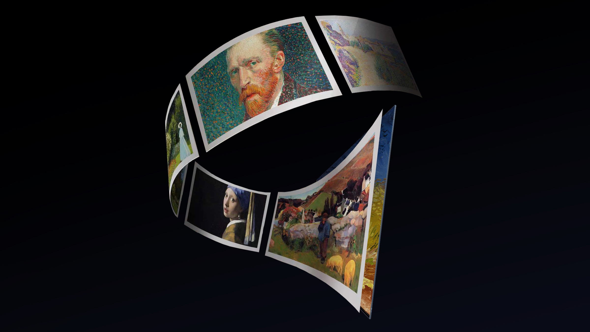 TCL C6K Display like Art Gallery