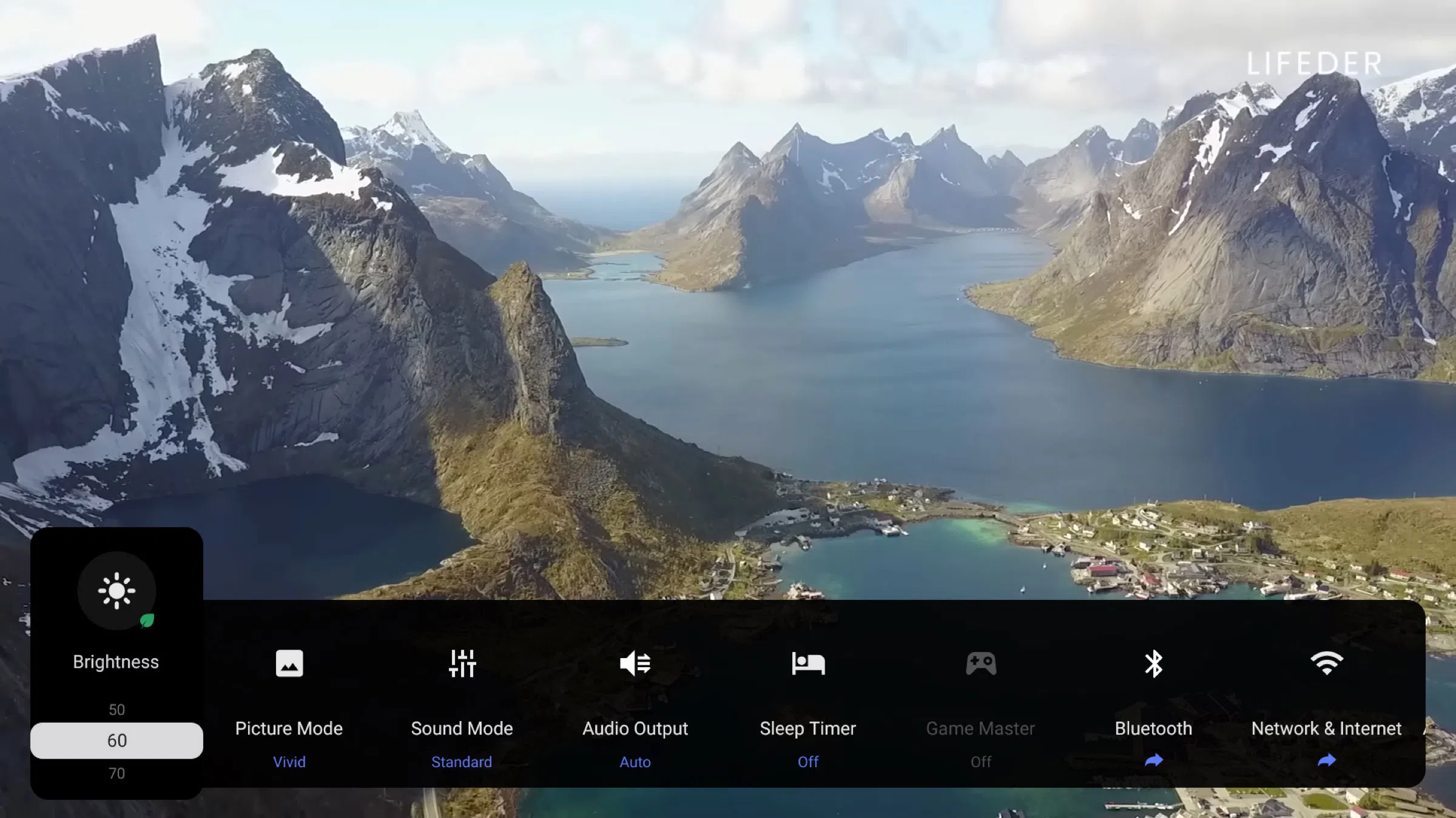 TCL C6K Quick Settings