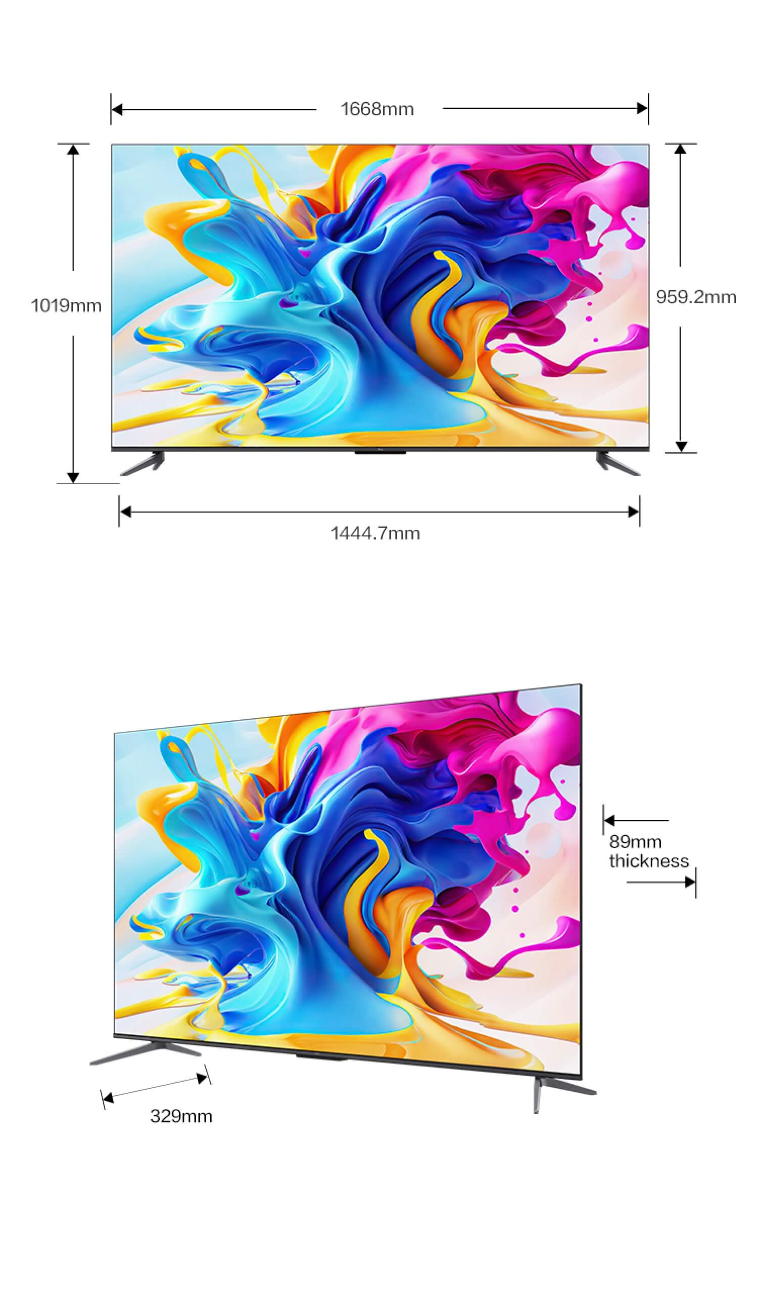 Телевизор TCL C645 QLED Smart TV | TCL Russia