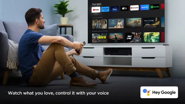 TCL 55 inches TCL C655 QLED Smart TV 18 C655 Pro TV In Hey Google Function